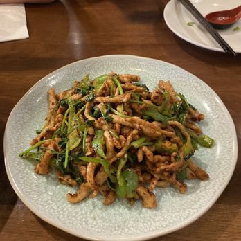 Kungfu Kitchen - Spicy Shredded Pork with Cilantro - Chinese Near Me - Alexandria, Virginia Kungfu Kitchen - Spicy Shredded Pork with Cilantro - Chinese Near Me - Alexandria, Virginia