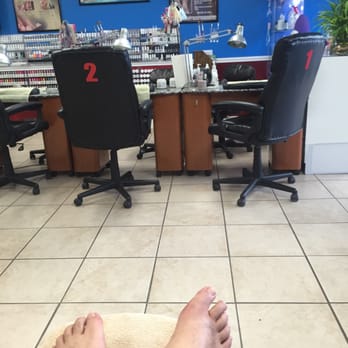 Fantasy Nail Salon - I'm strictly a pedi guy but for the ladies they have a ton of nail polish - Nail Salons Near Me - Salt Lake City, Utah