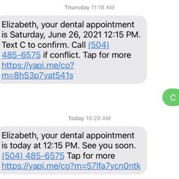 And yet, they effectively cancelled my appointment when I showed up for it...