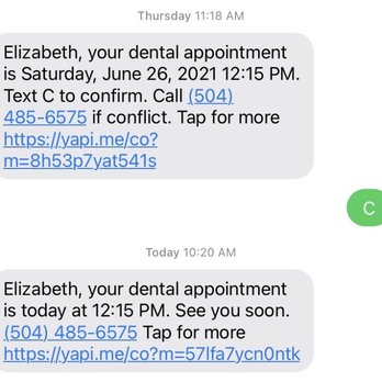 Mid-City Smiles - And yet, they effectively cancelled my appointment when I showed up for it... - General Dentistry Near Me - New Orleans, Louisiana