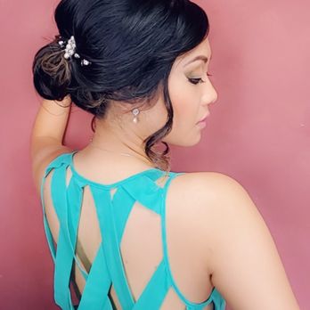 Arlet Hair Studio - -modeling her updo - Hair Salons Near Me - Glendale, California