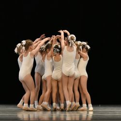 Scottsdale School of Ballet - Level A and B having fun in 2019 Performance of "The Ballet Class"