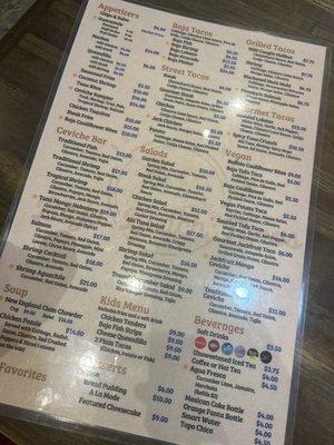 Menu photo 4 Baja Beach Tacos Los Angeles, CA Menu photo 4 Baja Beach Tacos Los Angeles, CA