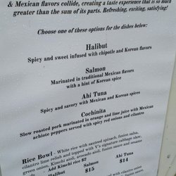 V's Korean Mexican Fusion Restaurant - Menu