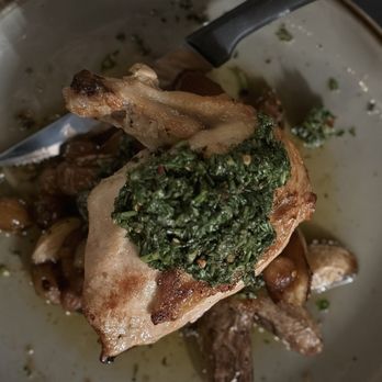 Elderwood - HERB ROASTED CHICKEN - Cocktail Bars Near Me - Visalia, California