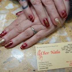 Cher Nails - Lee and Sarah consistently do an awesome job for both manicures and pedicures and appointment availability is also a plus!