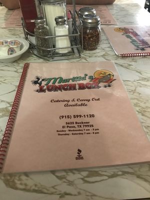 Menu photo 7 Martita’s Lunch Box El Paso, TX Menu photo 7 Martita’s Lunch Box El Paso, TX