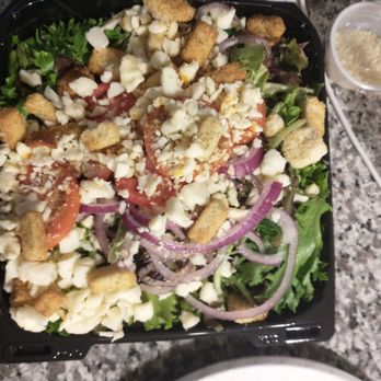 Savelli's Pizza - Family salad, no black olives - Pizza Near Me - Manitou Springs, Colorado Savelli's Pizza - Family salad, no black olives - Pizza Near Me - Manitou Springs, Colorado