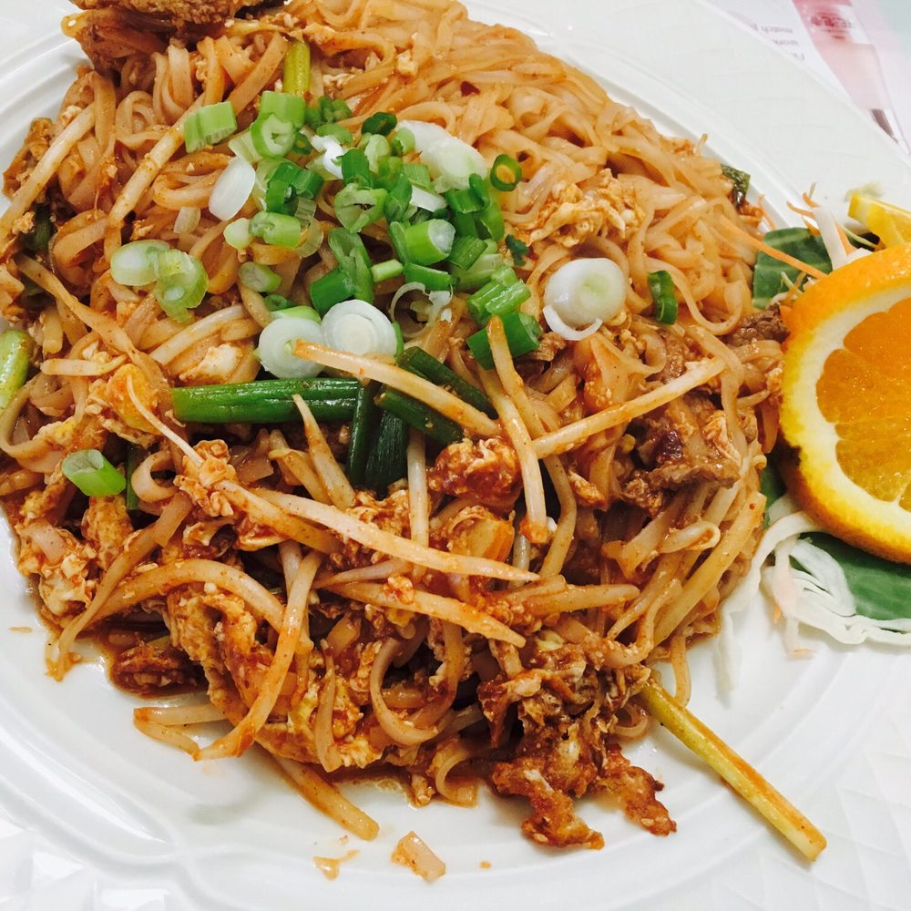 Thai Bangkok - Pad Thai beef - dinner - Thai Near Me - High Point, North Carolina