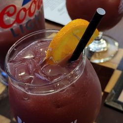 The Kings Arms Pub by Lew Murphy - Red sangria pitcher