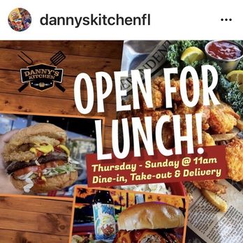Danny's Kitchen - Hours for lunch from IG - Bars Near Me - Wilton Manors, Florida Danny's Kitchen - Hours for lunch from IG - Bars Near Me - Wilton Manors, Florida