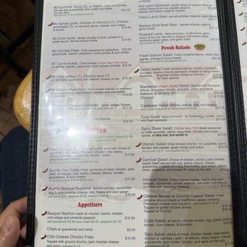 Villa Basque Café - menu - Delis Near Me - Carson City, Nevada Villa Basque Café - menu - Delis Near Me - Carson City, Nevada