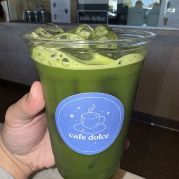 Cafe Dolce - Matcha Smash - Cafes Near Me - Torrance, California