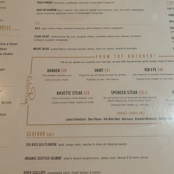 Echo & Rig - Menu - Steakhouses Near Me - Sacramento, California