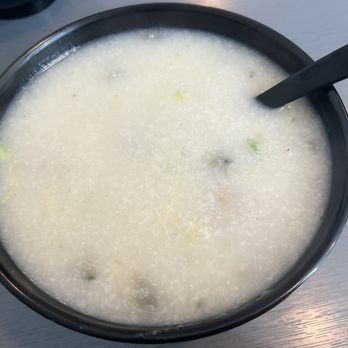 Mr. Champion - pork and preserved egg congee - Cantonese Near Me - Arcadia, California