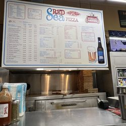 The menu