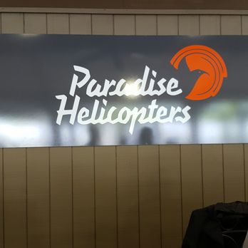 Paradise Helicopters - Checkin desk - Aerial Tours Near Me - Hilo, Hawaii