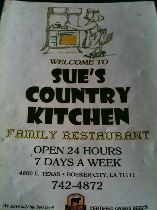 Sue S Country Kitchen Family Restaurant 62 Photos 51 Reviews Breakfast Brunch 4600 E Texas St Bossier City La Restaurant Reviews Phone Number