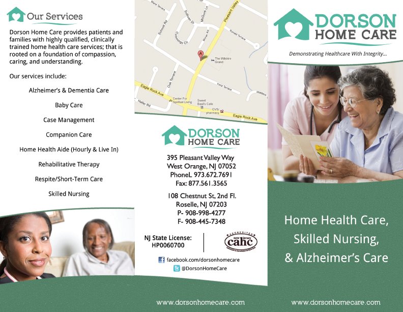 Dorson Home Care - home care agency in West Orange, NJ