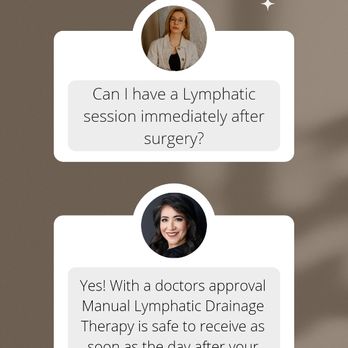 Frisco Massage Therapy - Manual Lymphatic Drainage is an important part of your surgery recovery. Plan ahead to maximize this critical post-sugery therapy. - Massage Therapy Near Me - Frisco, Texas Frisco Massage Therapy - Manual Lymphatic Drainage is an important part of your surgery recovery. Plan ahead to maximize this critical post-sugery therapy. - Massage Therapy Near Me - Frisco, Texas