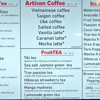 Guiltea Cravings - Left menu screen - Coffee & Tea Near Me - San Diego, California Guiltea Cravings - Left menu screen - Coffee & Tea Near Me - San Diego, California