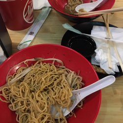 Noodle Rest - I threw away my chashu, ate my egg and drank the broth.