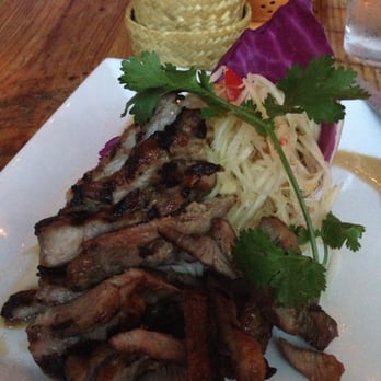 Bida Manda - Papaya salad with pork neck so good! - Laotian Near Me - Raleigh, North Carolina Bida Manda - Papaya salad with pork neck so good! - Laotian Near Me - Raleigh, North Carolina