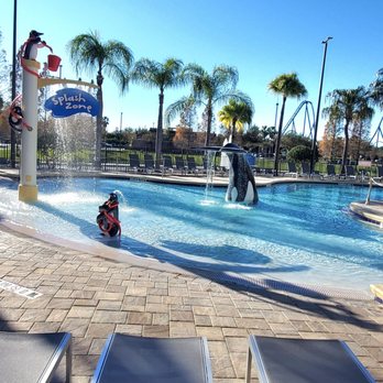 Fairfield by Marriott Inn & Suites Orlando at SeaWorld® - SplashZone - Pool - Hotels Near Me - Orlando, Florida