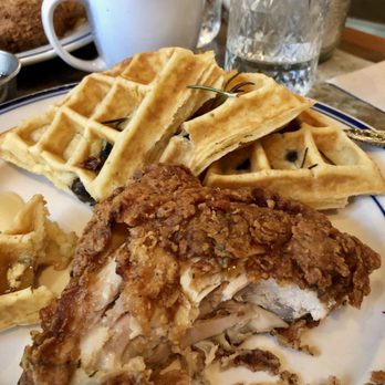 Sweet Chick - Sorry about the partially eaten chicken. I got too excited and forgot to take a pic once I saw the plate. - Southern Near Me - New York, New York