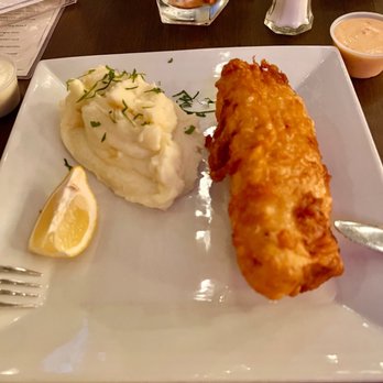 Jane Doe Lounge - Fish and Garlic Mashed Potatoes - Cocktail Bars Near Me - New York, New York