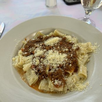 Cafe Via Flora - Rigatoni alla bolognese - Steakhouses Near Me - Palm Beach, Florida