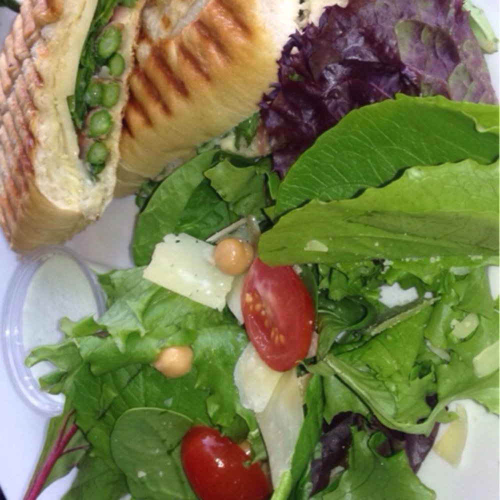 Bonelli's Bistro - The 2nd time I visited. I opted for their special - a panini with asparagus, prosciutto, a mustard aioli, and arugula. - Italian Near Me - Kalispell, Montana Bonelli's Bistro - The 2nd time I visited. I opted for their special - a panini with asparagus, prosciutto, a mustard aioli, and arugula. - Italian Near Me - Kalispell, Montana
