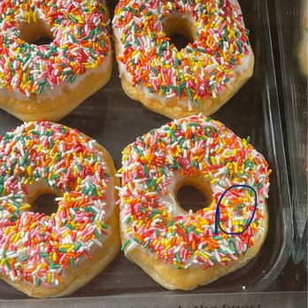 Safeway - four donuts with sprinkles on them - Grocery Near Me - Sacramento, California Safeway - four donuts with sprinkles on them - Grocery Near Me - Sacramento, California