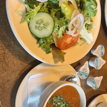 Bertucci's Italian Restaurant - Side Insalata and lentil soup - Italian Near Me - Newark, Delaware