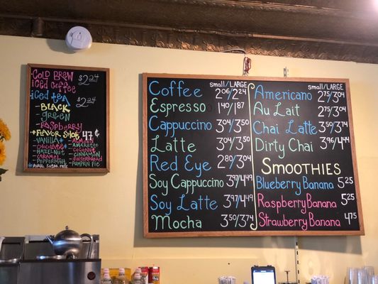 Menu photo 3 Bluestone Coffee Co Montclair, NJ