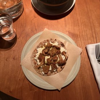 Cove - Mushroom Ricotta Flatbread - New American Near Me - New York, New York