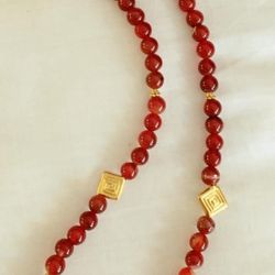 Kristina Jones Designs - carnelian and gold filled