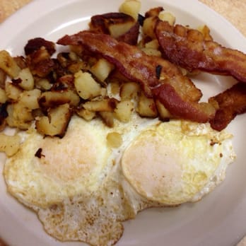Long Island Cafe - "Super Breakfast" (2 eggs, potatoes, bacon, and toast) - delicious and only $4.50! - Breakfast & Brunch Near Me - Sunrise, Florida Long Island Cafe - "Super Breakfast" (2 eggs, potatoes, bacon, and toast) - delicious and only $4.50! - Breakfast & Brunch Near Me - Sunrise, Florida