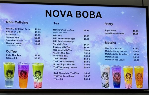 Menu photo 7 Nova Boba Gilbert, AZ
