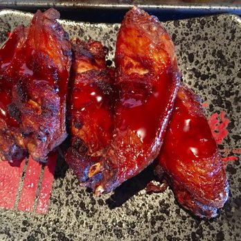GUI BBQ Restaurant & Bar - Fiery wings: don't try it, too spicy! - Asian Fusion Near Me - Rowland Heights, California