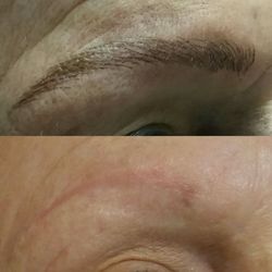 That New Look Skincare Specialist & Permanent Makeup Artist - How amazing this eyebrows look and that's with microblading