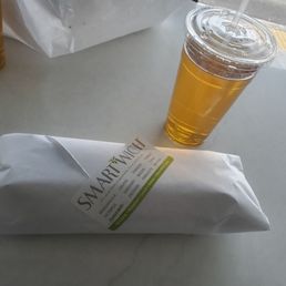 Sandwich and drink Sandwich and drink