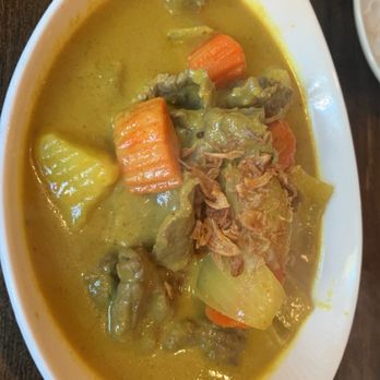 Taste of Thai - Yellow Curry with Beef - Mild - Thai Near Me - Ithaca, New York Taste of Thai - Yellow Curry with Beef - Mild - Thai Near Me - Ithaca, New York