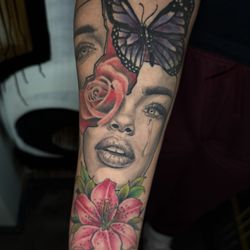 Savage Ink Tattoo Studio - Fully healed cover up done by Joe