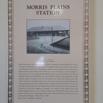 Morris Plains Train Station - In Operation since 1916 - Train Stations Near Me - Morris Plains, New Jersey