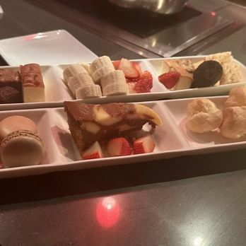 The Melting Pot - Dessert and Sweet Additions (psst! Do that Yelp check-in) - Fondue Near Me - Austin, Texas