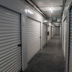 Barber Valley Self Storage - Inside one of the climate controlled hallways.