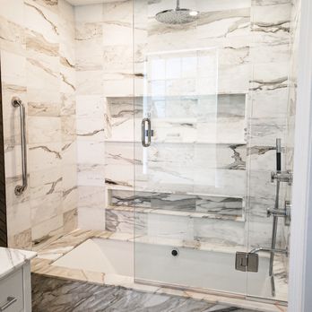 Rothrock - Opulent Air Bath encased in Marble tiles and slab - General Contractors Near Me Rothrock - Opulent Air Bath encased in Marble tiles and slab - General Contractors Near Me