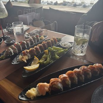Karma Beach Lounge - Spice spice baby roll, rise of the sun roll, cruise bay roll - Lounges Near Me - Cruz Bay, Virgin Islands