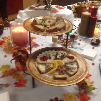 Pineapple Grill Catering - Check out our cheesecakes with a variety of toppings, assorted sweet breads and treats! - Caterers Near Me